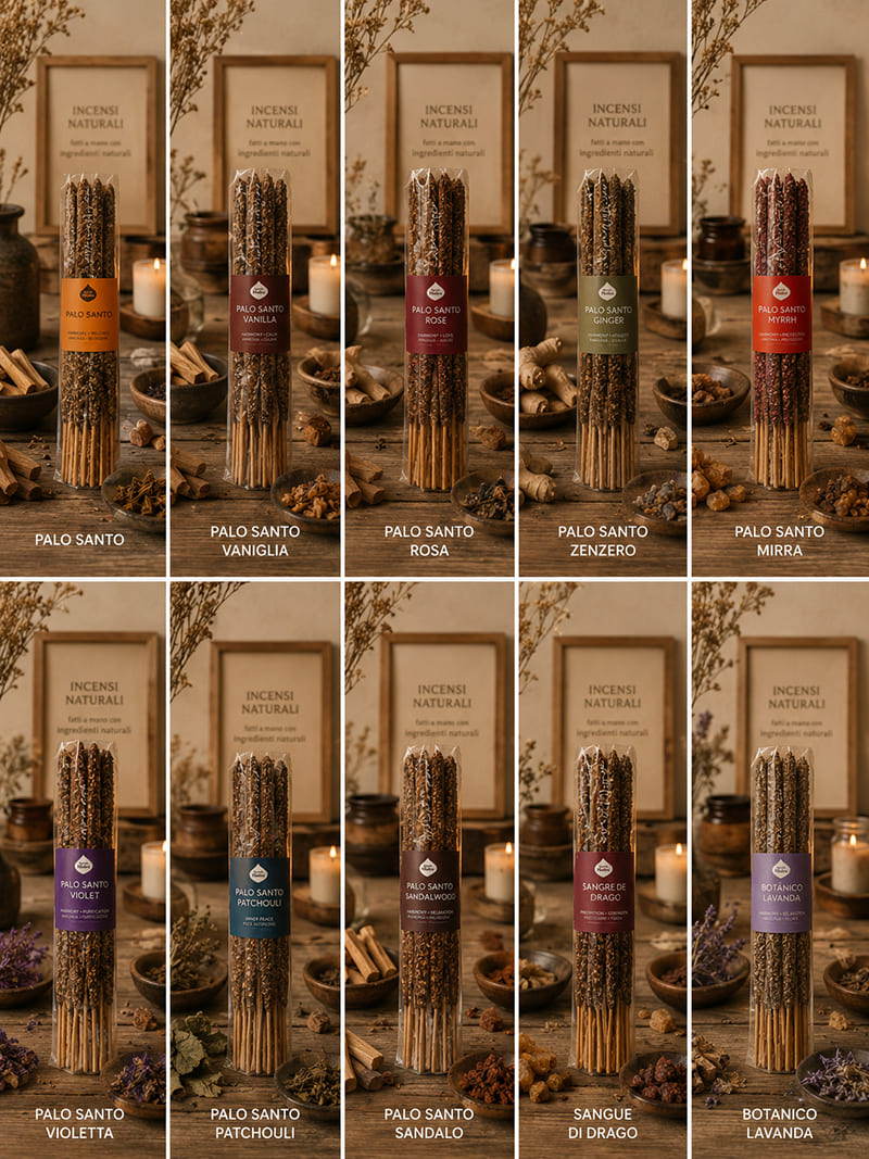 Incensi Naturali Sagrada Madre Palo Santo – Extra Pack 20 Bastoncini
