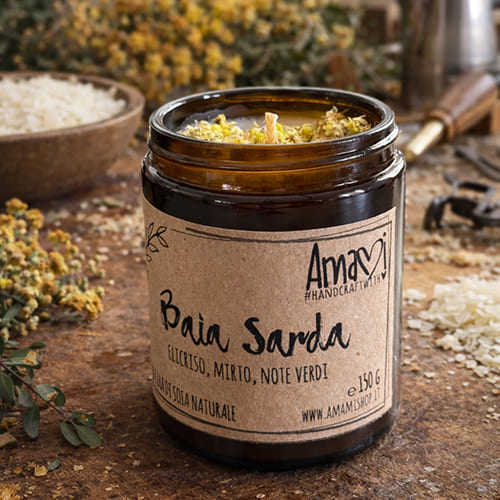 Candela Artigianale Baia Sarda Amamishop
