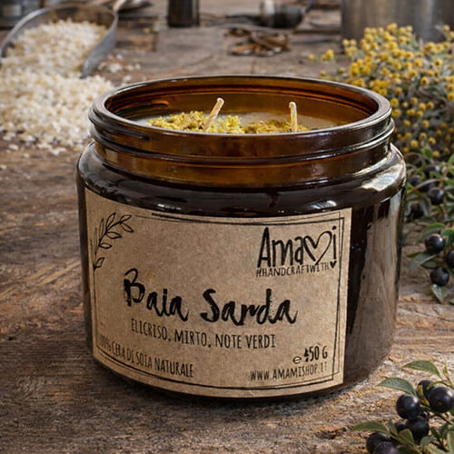 Candela Artigianale Baia Sarda Amamishop