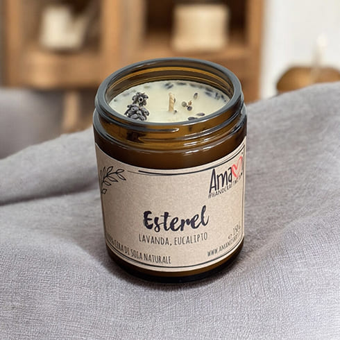 Candela artigianale Esterel amamishop
