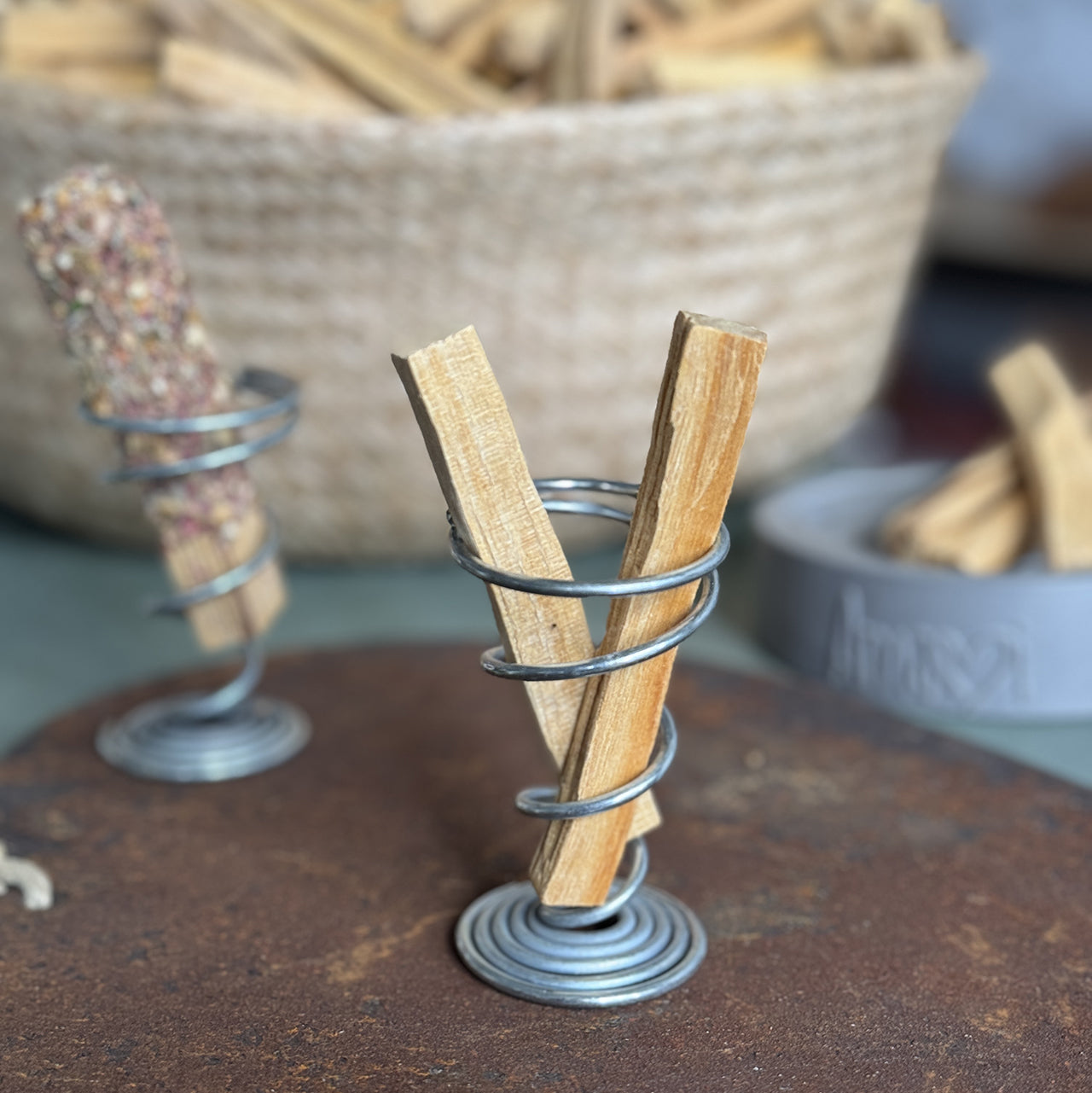 Palo Santo Holder.