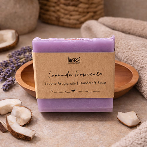 Sapone Artigianale  Lavanda Tropicale