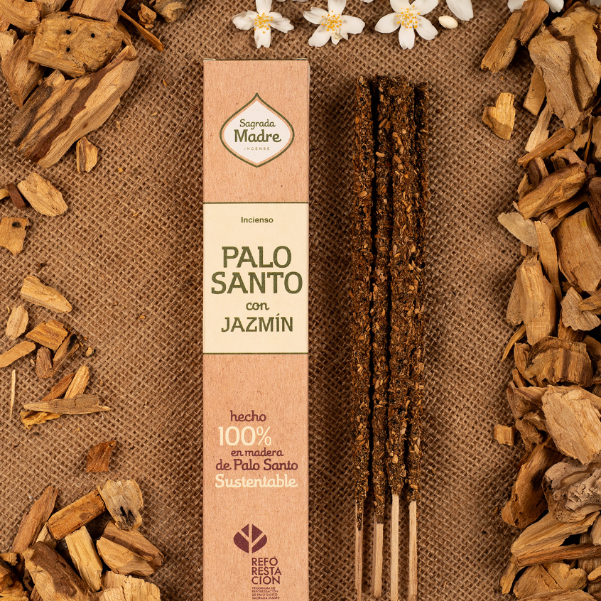 Incenso Naturale Palo Santo & Gelsomino.