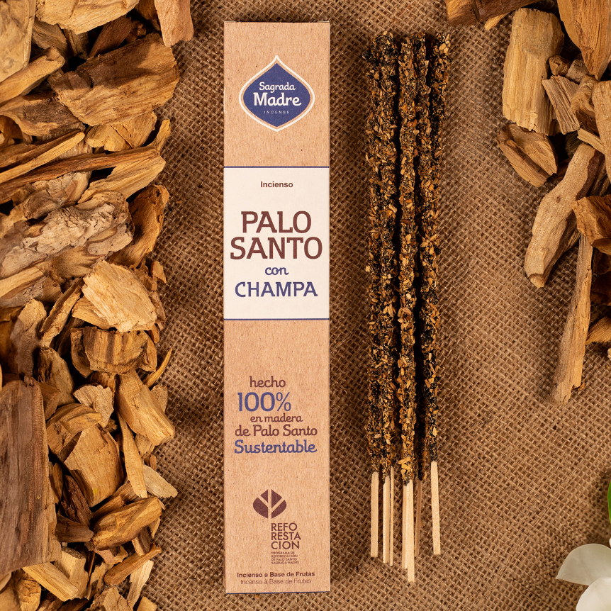 Incenso Naturale Palo Santo & Champa.