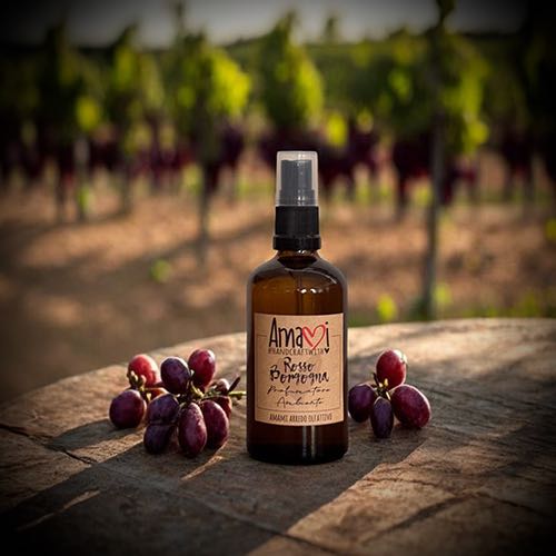 Profumo Ambiente Spray Rosso Borgogna Amamishop