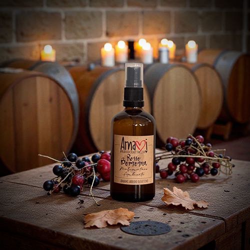 Profumo Ambiente Spray Rosso Borgogna Amamishop