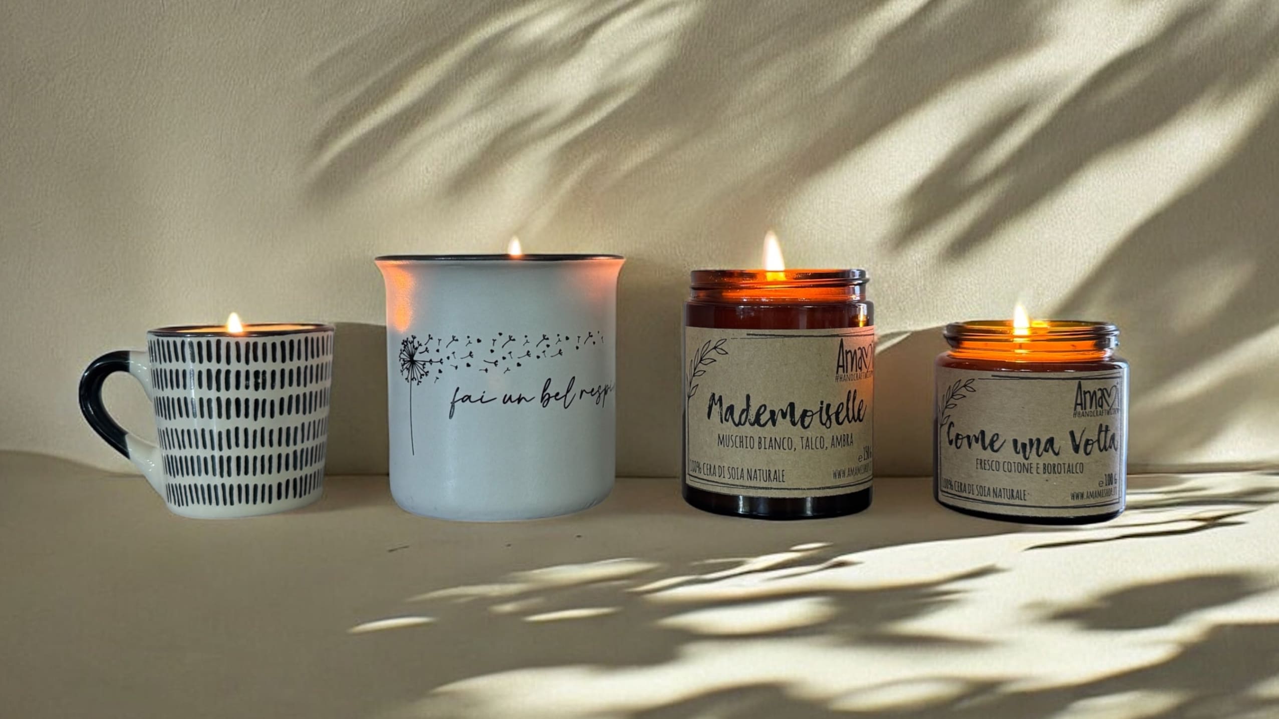 candele profumatori incensi  artigianali amamishop