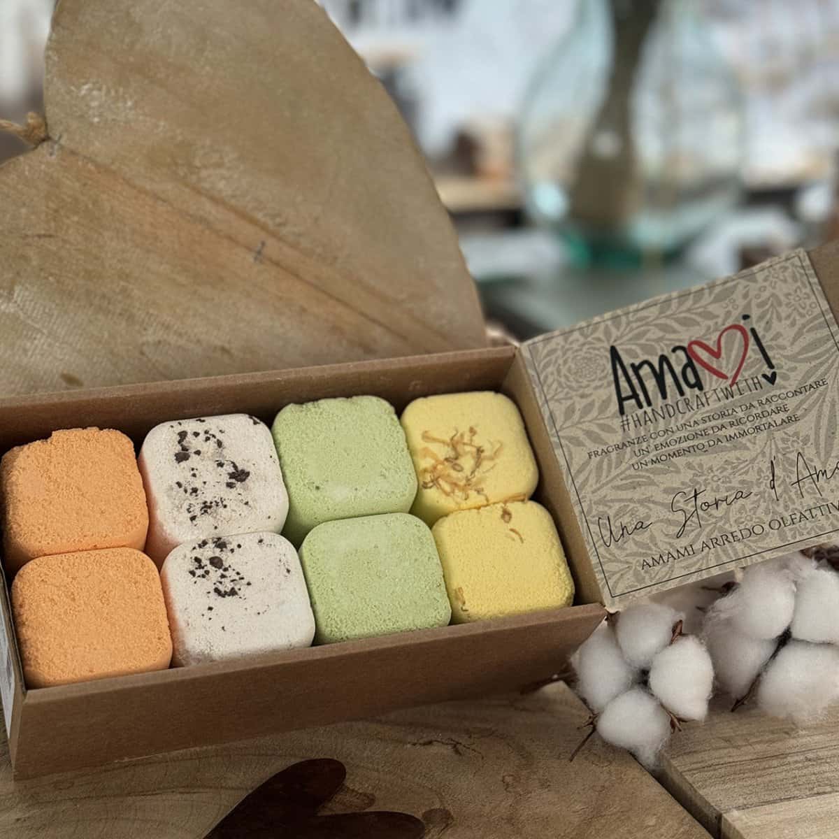 Box Shower Bomb Aromatherapy - Amami Arredo Olfattivo