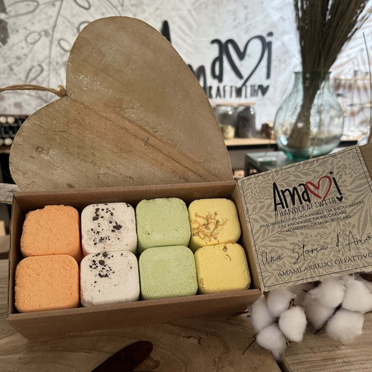 Box Shower Bomb Aromatherapy - Amami Arredo Olfattivo