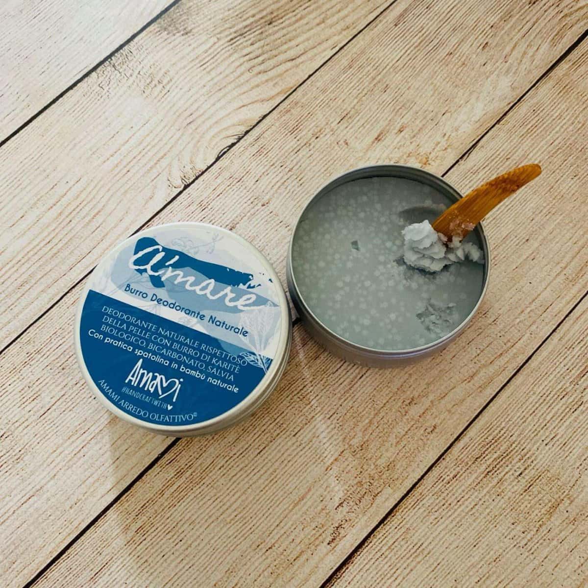 Burro Deodorante Naturale A'mare - Amami Arredo Olfattivo