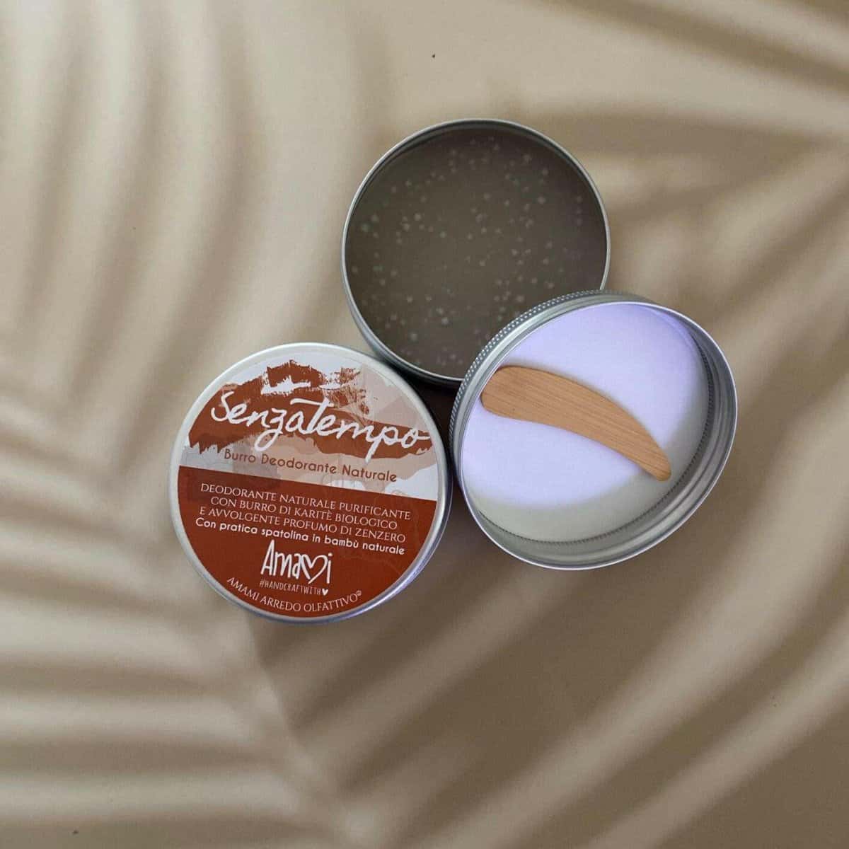 Burro Deodorante Naturale SenzaTempo - Amami Arredo Olfattivo
