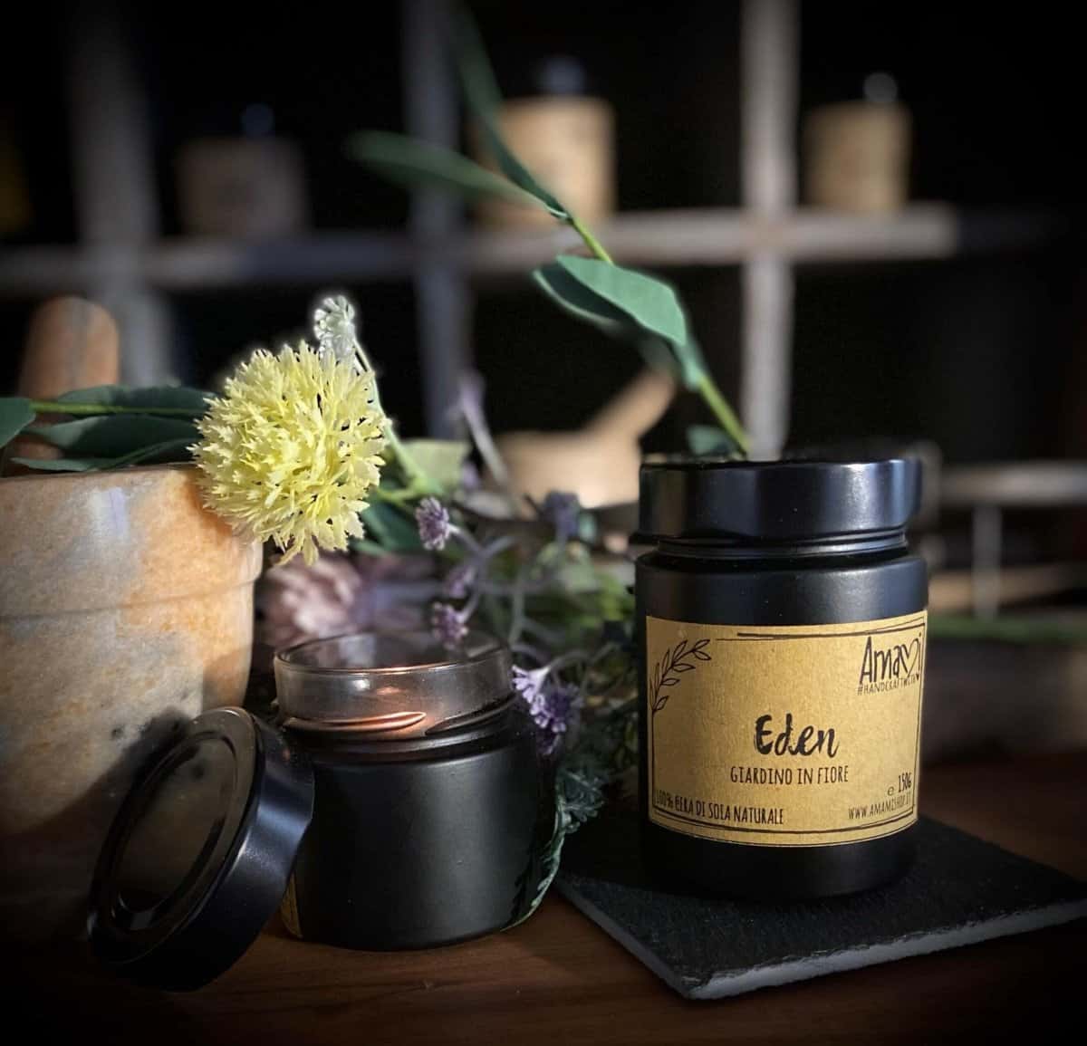 Candela Giara Black - Amami Arredo Olfattivo
