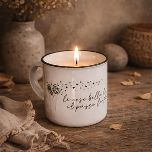 Candela artigianale Mug Amamishop