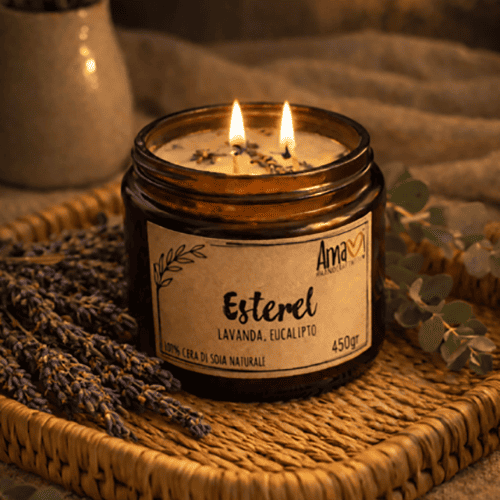 Candela artigianale Esterel amamishop