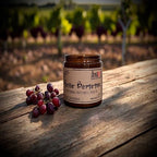 Candela in cera di soia naturale Rosso Borgogna Amamishop