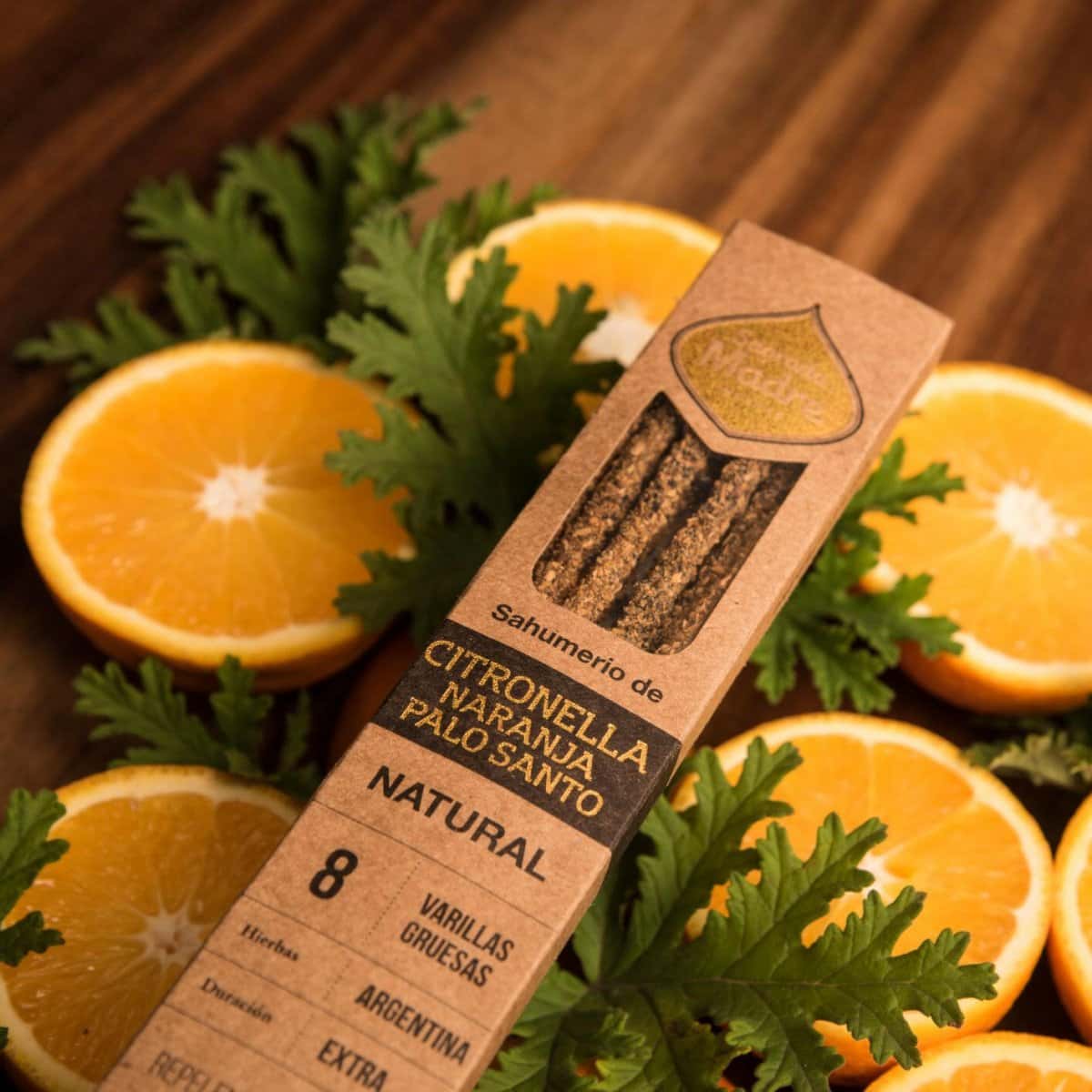 Incenso Naturale Arancia Citronella Palo Santo - Amami Arredo Olfattivo