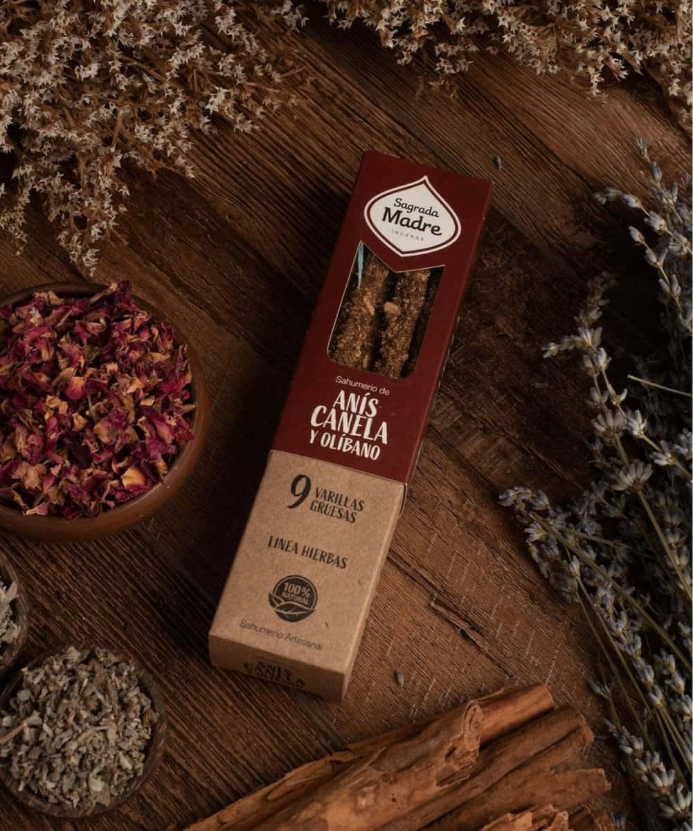 Incenso Naturale Botanico Anice & Cannella - Amami Arredo Olfattivo