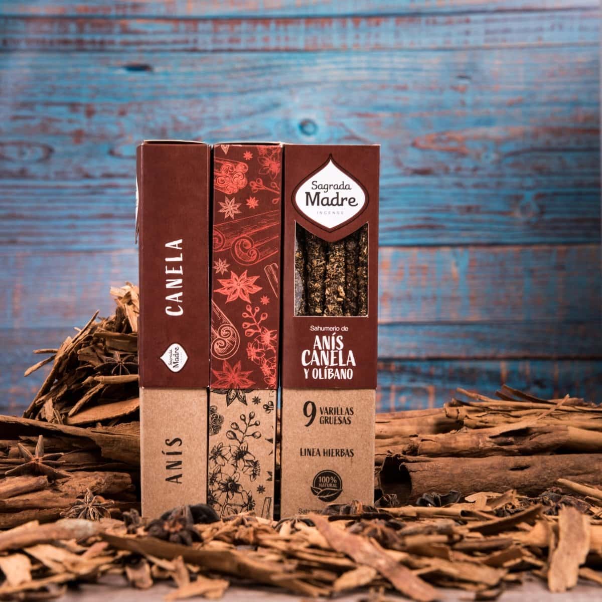 Incenso Naturale Botanico Anice & Cannella - Amami Arredo Olfattivo
