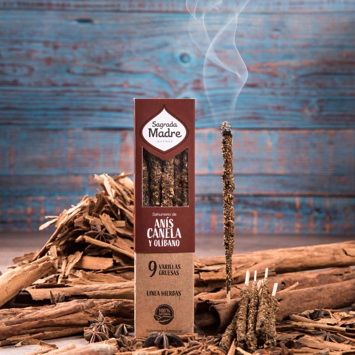 Incenso Naturale Botanico Anice & Cannella - Amami Arredo Olfattivo