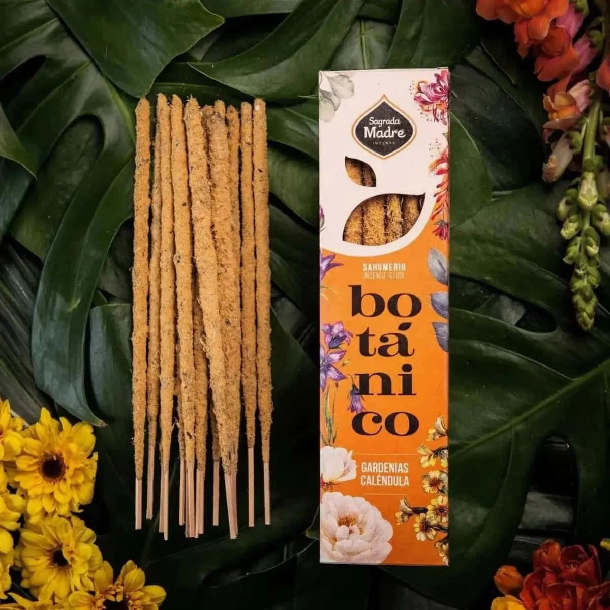 Incenso Naturale Botanico Fiorito "Gardenia&Calendula" - Amami Arredo Olfattivo