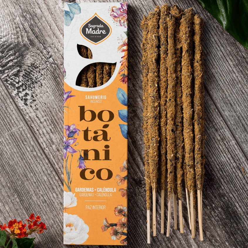 Incenso Naturale Botanico Fiorito "Gardenia&Calendula" - Amami Arredo Olfattivo