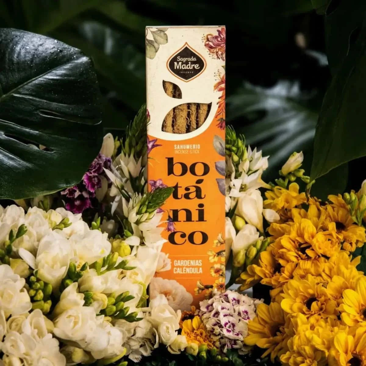 Incenso Naturale Botanico Fiorito "Gardenia&Calendula" - Amami Arredo Olfattivo
