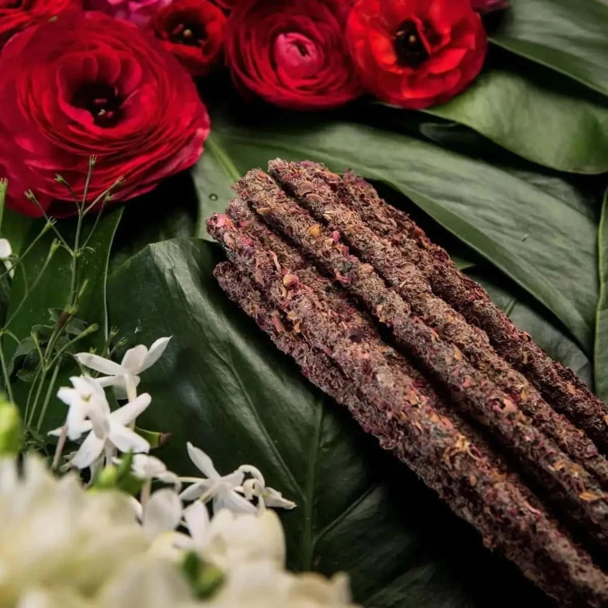 Incenso Naturale Botanico Fiorito "Gelsomino&Rosa" - Amami Arredo Olfattivo