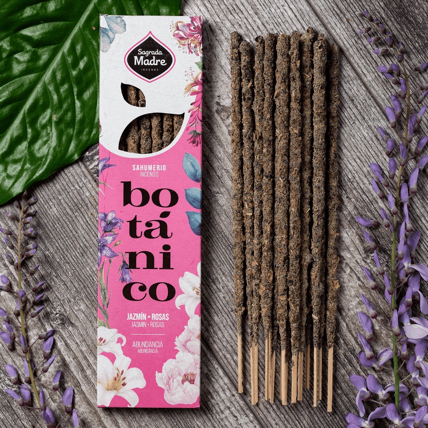 Incenso Naturale Botanico Fiorito "Gelsomino&Rosa" - Amami Arredo Olfattivo