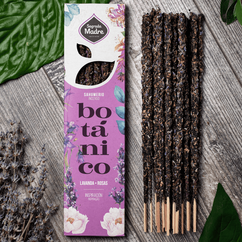 Incenso Naturale Botanico Fiorito "Lavanda&Rosa" - Amami Arredo Olfattivo