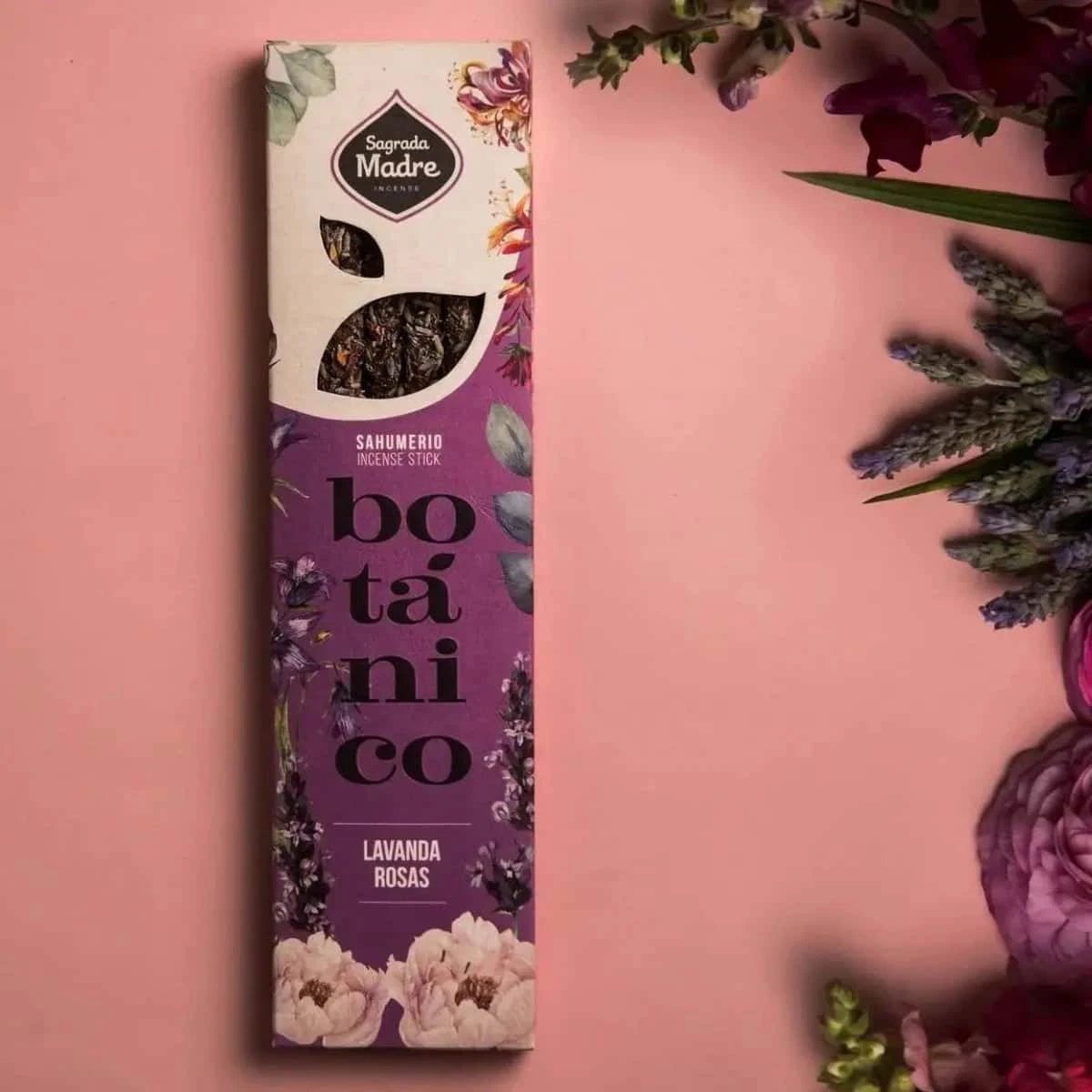 Incenso Naturale Botanico Fiorito "Lavanda&Rosa" - Amami Arredo Olfattivo