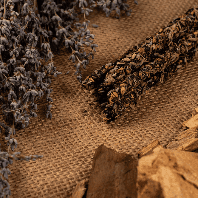 Incenso Naturale Palo Santo & Lavanda - Amami Arredo Olfattivo