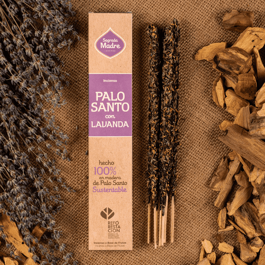 Incenso Naturale Palo Santo & Lavanda - Amami Arredo Olfattivo