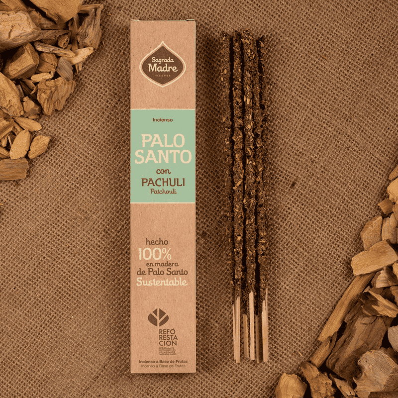 Incenso Naturale Palo Santo & Patchouli - Amami Arredo Olfattivo