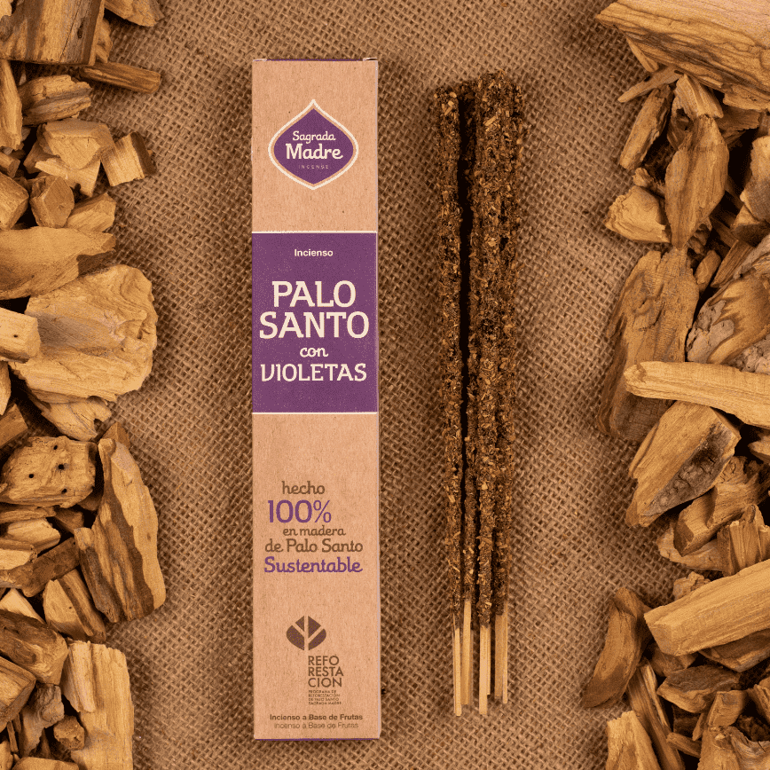 Incenso Naturale Palo Santo & Violetta - Amami Arredo Olfattivo