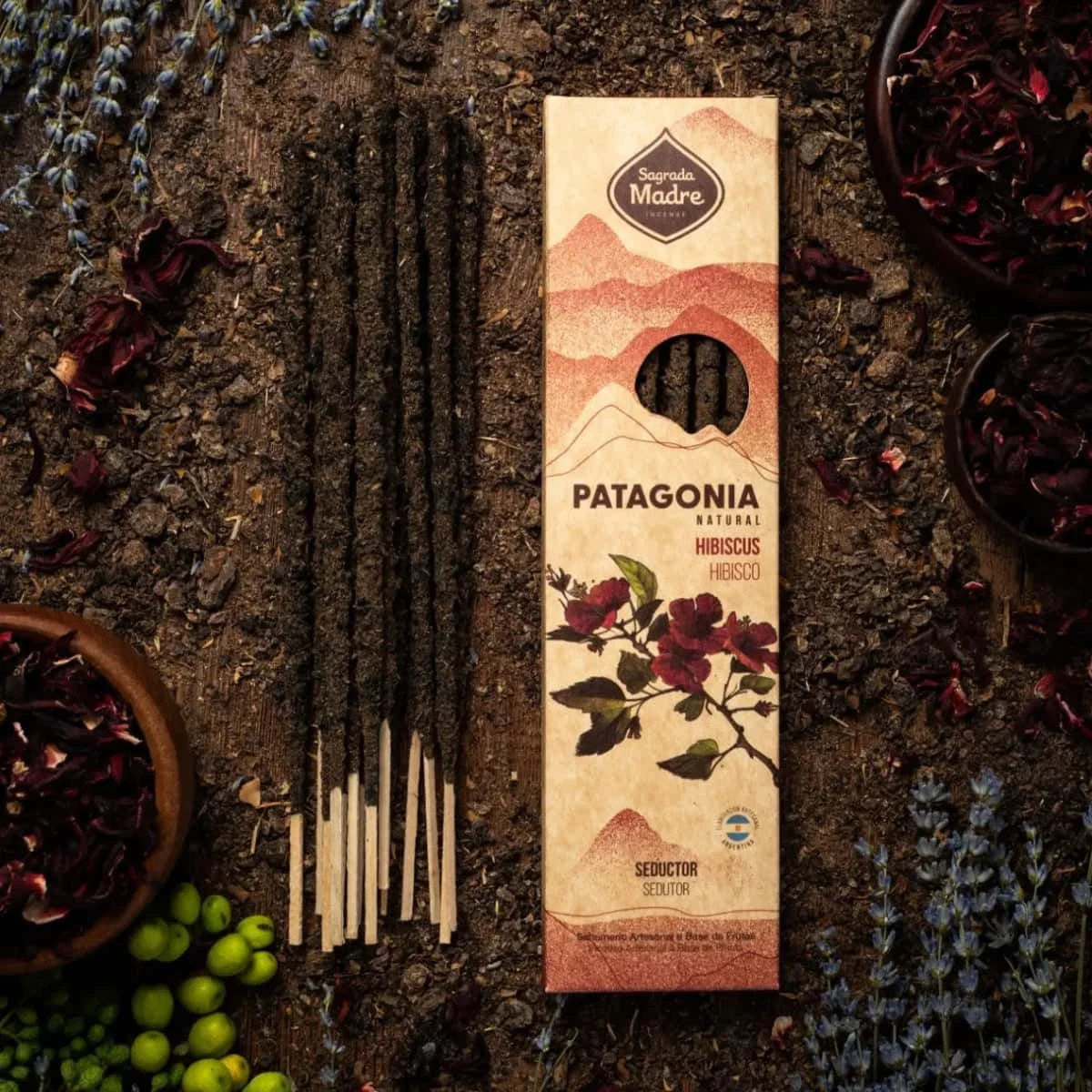 Incenso Naturale Patagonia Ibisco - Amami Arredo Olfattivo