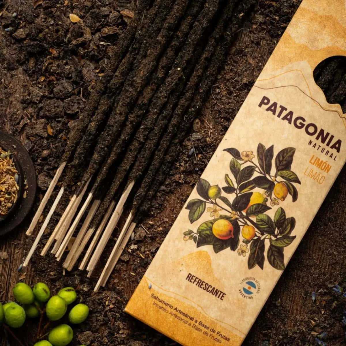 Incenso Naturale Patagonia Limone - Amami Arredo Olfattivo