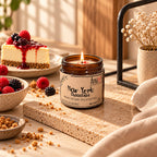 Candela artigianale in cera di soia Amamishop