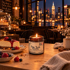 Candela artigianale in cera di soia Amamishop