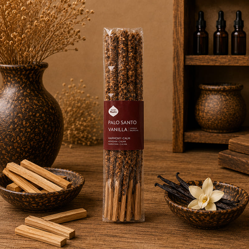 Incensi Naturali Sagrada Madre Palo Santo – Extra Pack 20 Bastoncini