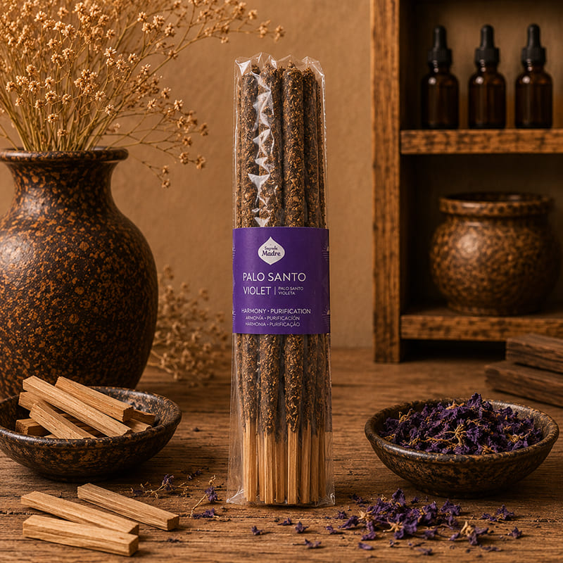 Incensi Naturali Sagrada Madre Palo Santo – Extra Pack 20 Bastoncini