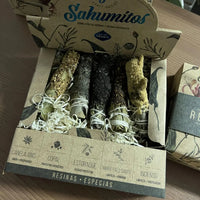 Cofanetto 5 Smudges Resine e Spezie.