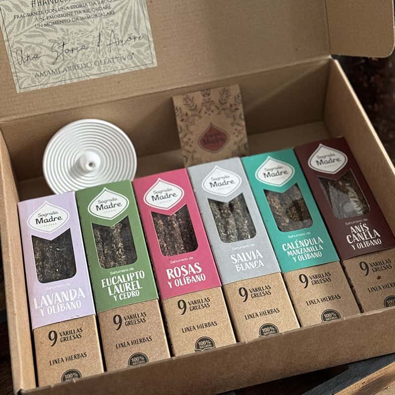 Super Box Incensi Botanici - Amami Arredo Olfattivo