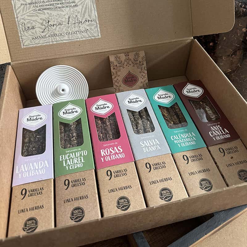 Super Box Incensi Botanici - Amami Arredo Olfattivo