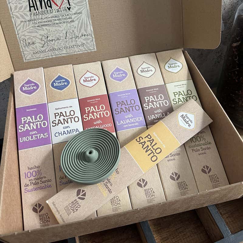 Super Box Incensi Palo Santo - Amami Arredo Olfattivo