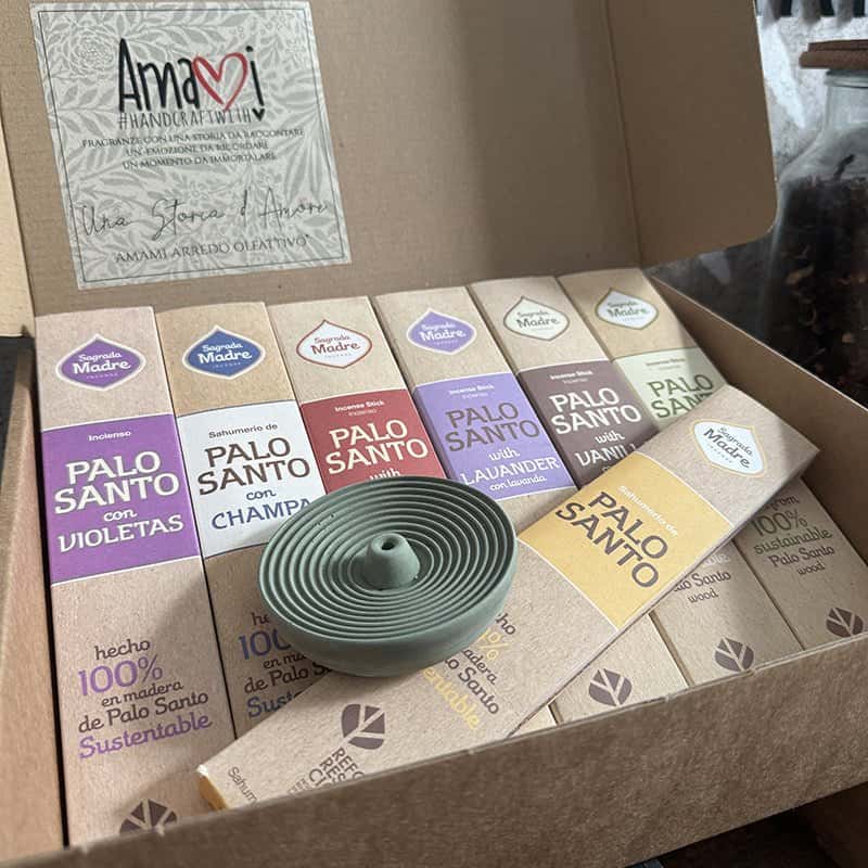 Super Box Incensi Palo Santo - Amami Arredo Olfattivo