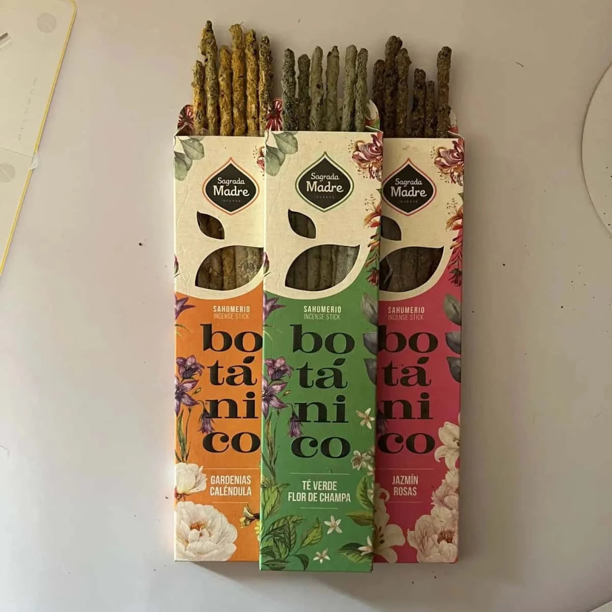 Tris Incensi Naturali "Botanico Fiorito" - Amami Arredo Olfattivo